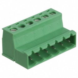 6 conductor 5.08mm Male